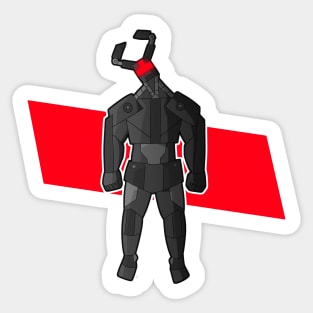 Robot golem Sticker